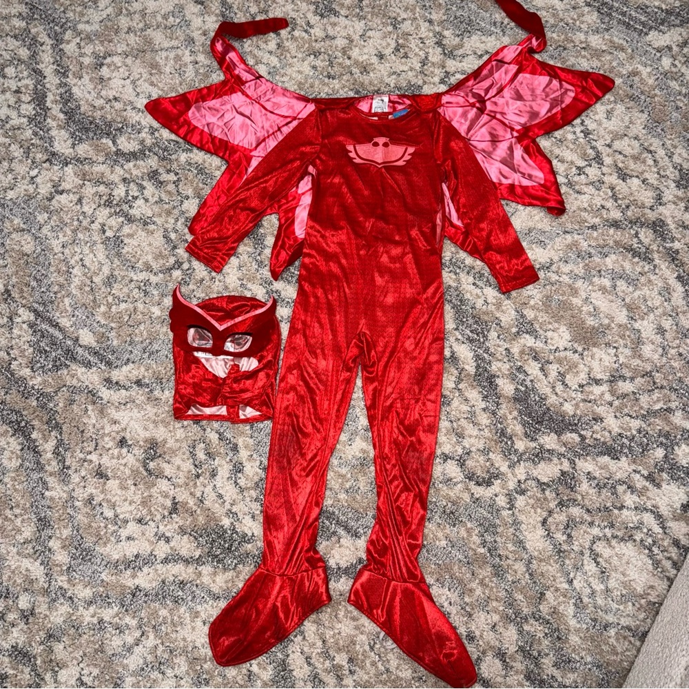 PJ Masks Deluxe Owlette Girl's Costume 7-8 - Picture 3 of 16